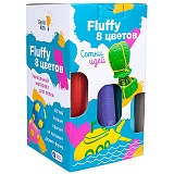 Воздушный пластилин Genio Kids “Fluffy", 8 цветов