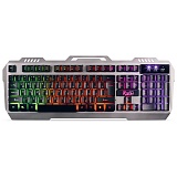 Клавиатура игровая Smartbuy Rush 354, мультимедийная, подсветка, USB, черная