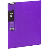 Папка с зажимом Berlingo "Color Zone", 17мм, 600мкм, фиолетовая