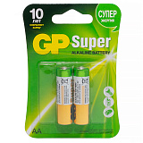 Батарейка GP Super AA (LR6) 15A алкалиновая, BC2