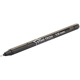 Ручка шариковая PenSan "Star Tech" черная, 1мм, игольчатый стержень, на масляной основе