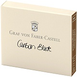 Картриджи чернильные Graf von Faber-Castell черные, 6шт., картонная коробка