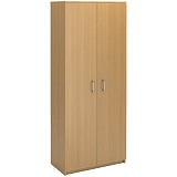 Шкаф для одежды двухдверный с выдвижной штангой МФ Виско Стиль/Бук, 820*430*2030