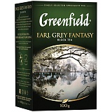 Чай Greenfield "Earl Gray", черный листовой с бергамотом, 100г