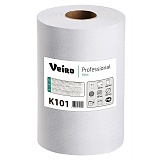 Полотенца бумажные в рулоне Veiro Professional "Basic", 1-слойн., 180м/рул, белые