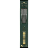 Грифели для цанговых карандашей Faber-Castell "TK 9071", 10шт., 2,0мм, 3B
