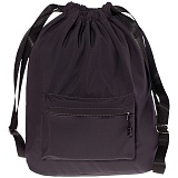 Рюкзак-мешок ArtSpace, 43*43см, 1 отделение, 2 кармана, серый