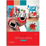 Бизнес-блокнот А4 128л. OfficeSpace "Офис. Office ideas", матовая ламинация
