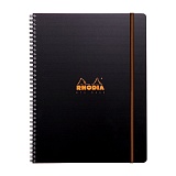 Бизнес-тетрадь 80л., А4+, клетка на гребне Rhodia "Active. ProBook", 90г/м2, пластик.обложка, карман