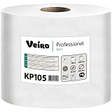 Полотенца бумажные в рулонах Veiro Professional "Basic"(С1) 1 слойн., 300м/рул, ЦВ, цвет натуральный