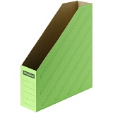 Накопитель-лоток архивный из микрогофрокартона OfficeSpace,  75мм, зеленый, до 700л.